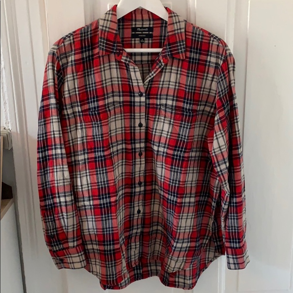 Oversized Madewell Flannel